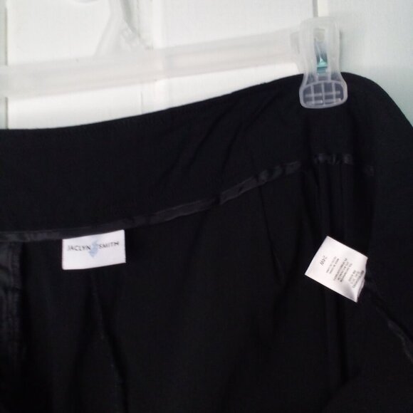 Jaclyn Smith Pants Women 24W Straight Casual Black - Picture 10 of 16